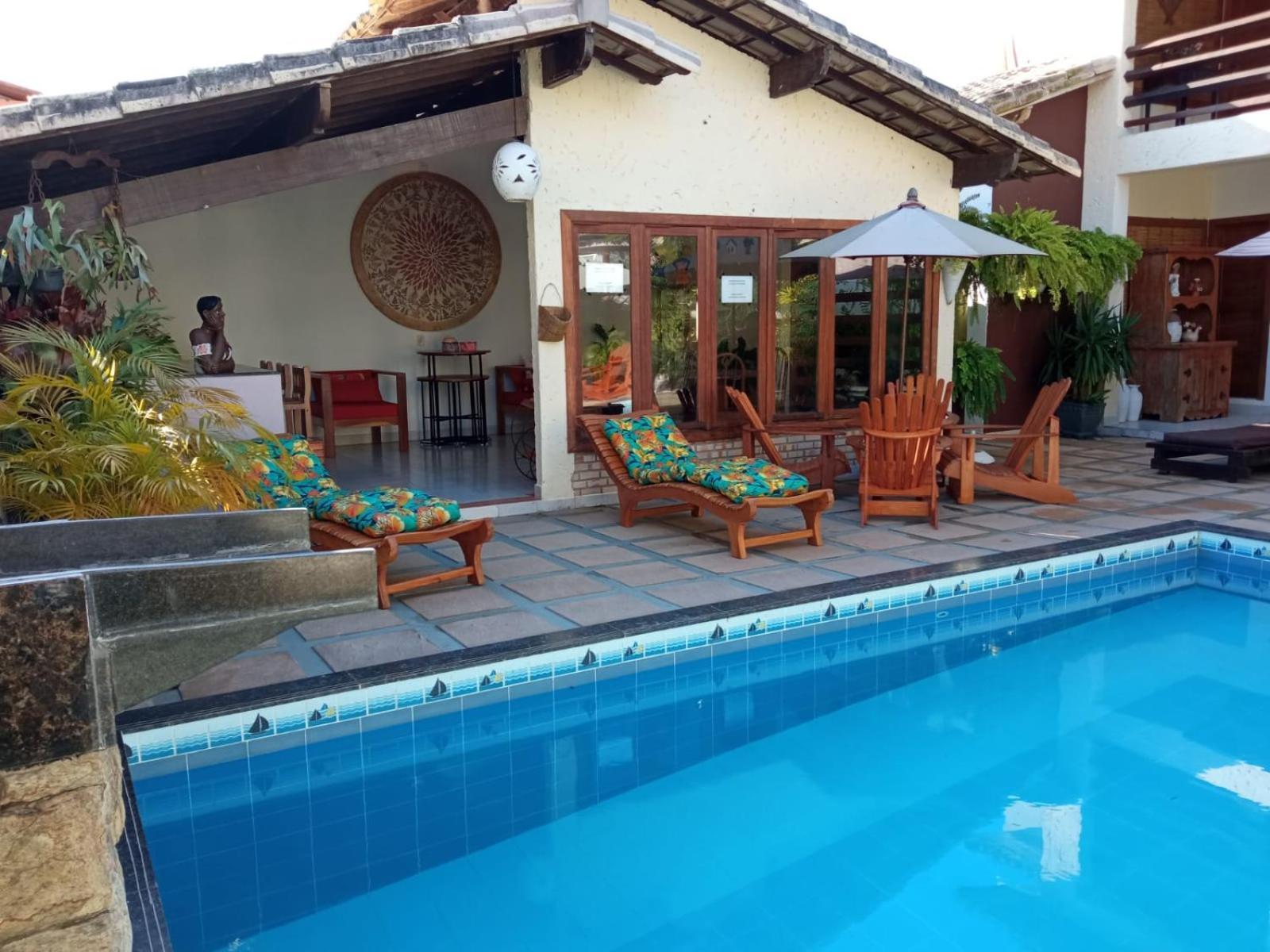 Pousada Vila Morena Itaunas  Bagian luar foto