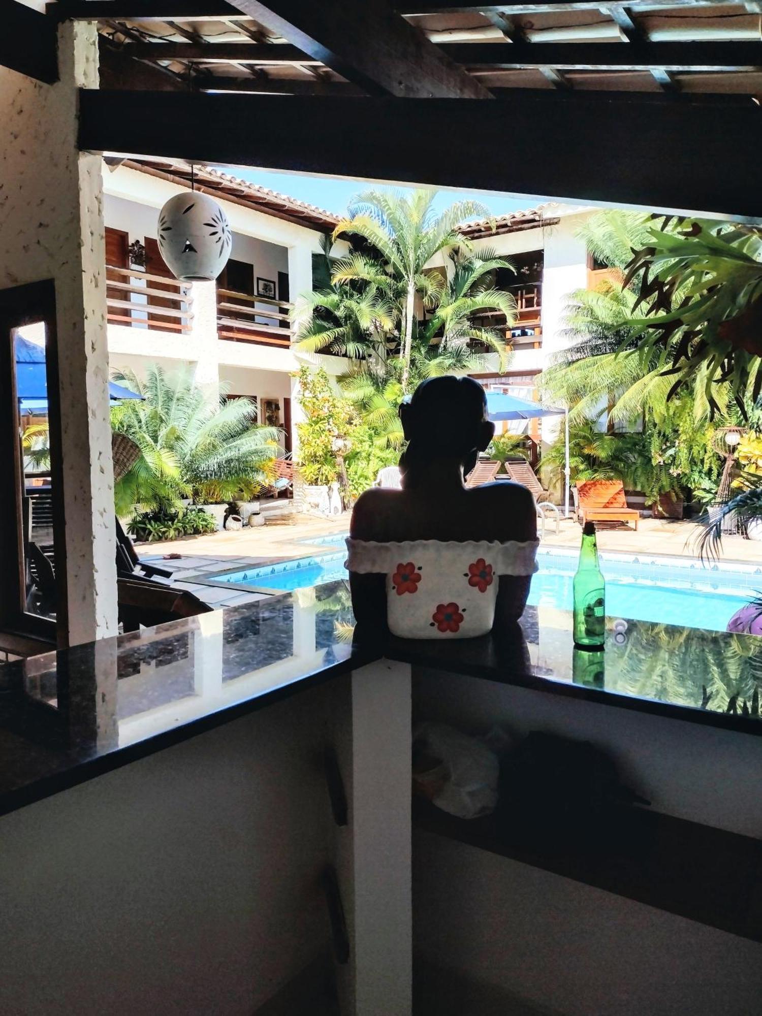 Pousada Vila Morena Itaunas  Bagian luar foto